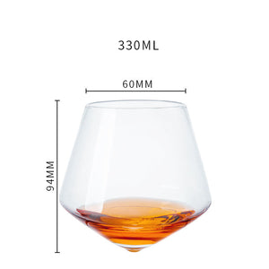 Elevate Your Drinking Experience with Our Handmade Crystal Tumbler Glass Set