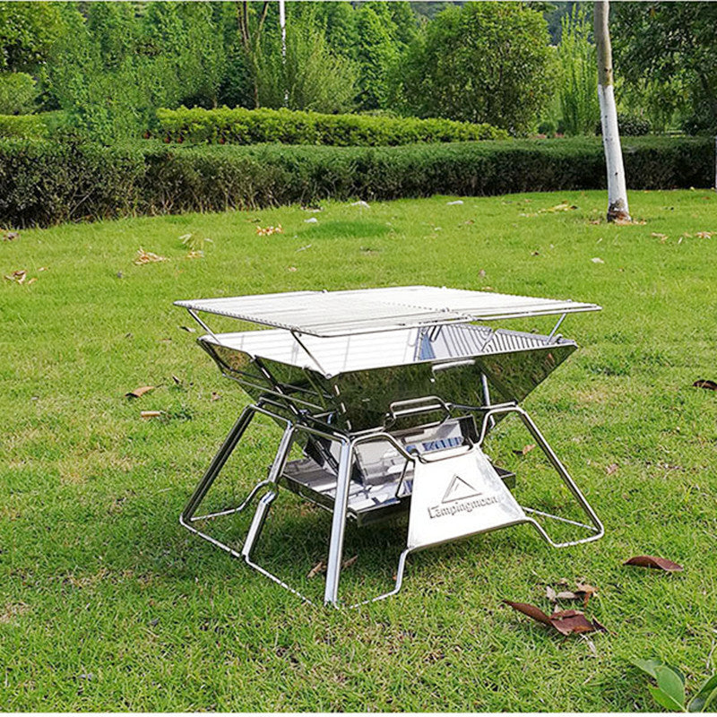 Portable Foldable Camping Grill Burner
