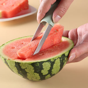 Revolutionize Your Kitchen with the Three In One Stainless Steel Fruit Cutter