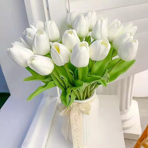 Transform Your Space with Our Artificial Tulip Flower Home Decoration Set